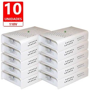 Anti Mofo Eletrônico Desumidificador, Anti Ácaro e Fungos - 10 unidades