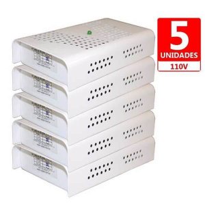 Anti Mofo Eletrônico Desumidificador, Anti Ácaro e Fungos - 5 unidades - 110v