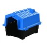 Casinha para cachorro Casa Eco Colors Dog House Evo Grande N4 Cor Azul - 3