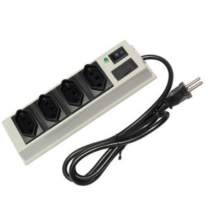 Filtro de Linha Economic Capte 4 Tomadas - 2 unidades