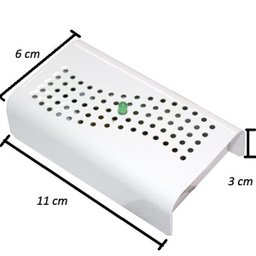 Anti Mofo Eletrônico R14 220V  1 unid. Branco Repel Mofo, Anti-Ácaro e Fungos, Desumidificador  - 2