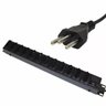 Régua 12 Tomadas Rack 19 110v/220v - 2000 watts - 20 Unidades - 1