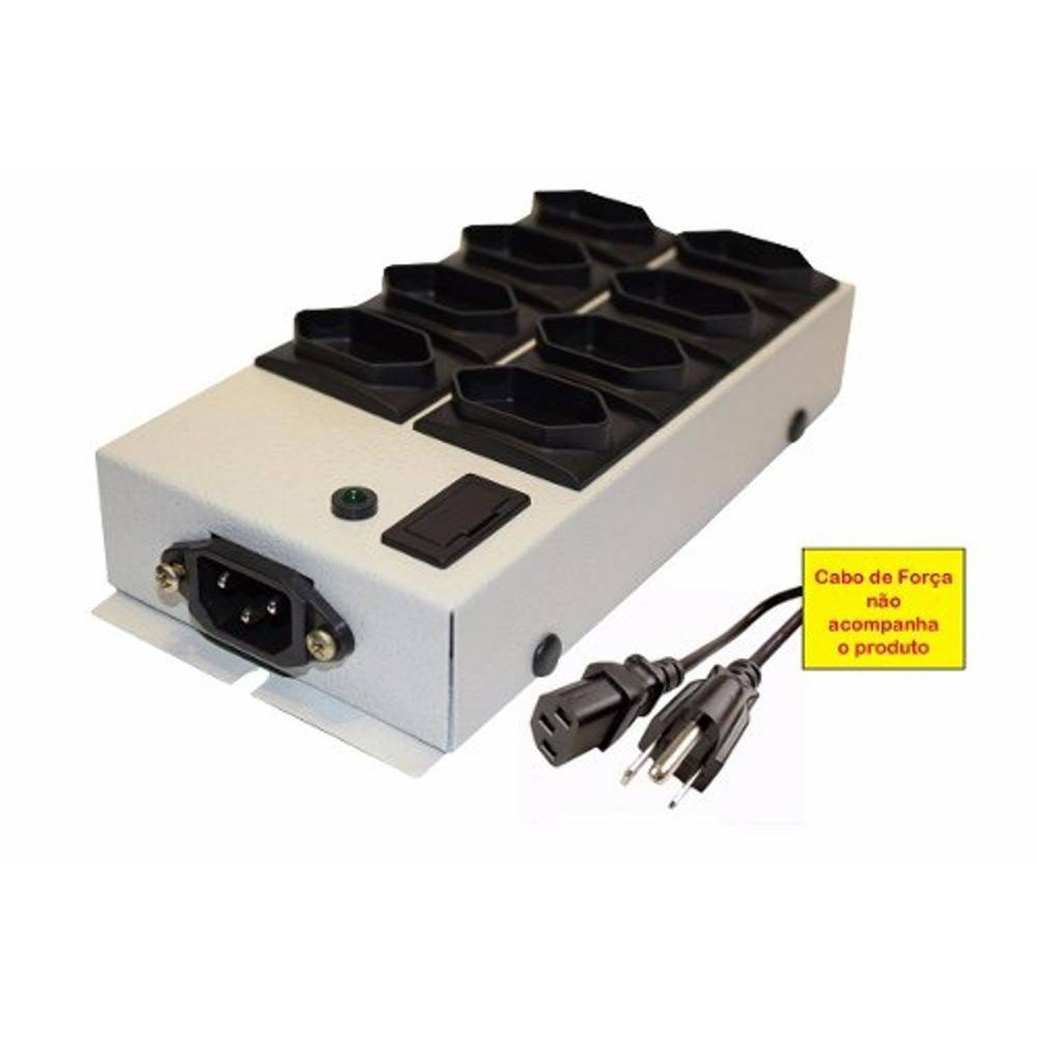 Filtro De Linha Conect Com 8 Tom. Conexão Cabo De Computador - 6