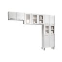 Ver imagem 1 de Cozinha Compacta Múltipla 3 Peças (2 Armários + 1 Paneleiro) CPT96 Branco - Bertolini