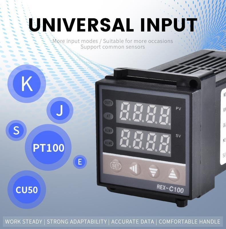 Controlador De Temperatura Digital Rex-C100 - 3