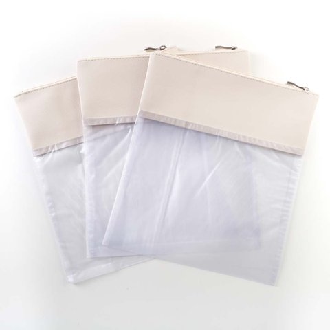 Kit Organizador Candy Bege Just Baby saco organizador