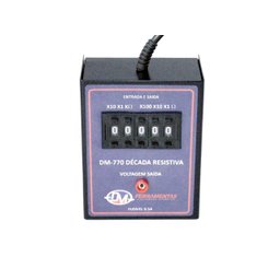 Simulador Decada Resistiva por Tecla Dm Ferramentas - 5