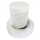 Ver imagem 3 de Fonte de Ceramica de Água Luz com Quedas Cascata Decorativa Colorida