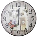 Ver imagem 3 de Relógio de Parede Redondo Grande Vintage Retro Decoração Londres