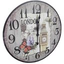 Ver imagem 5 de Relógio de Parede Redondo Grande Vintage Retro Decoração Londres