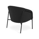 Ver imagem 6 de Poltrona Sala Industrial Alta Preto Stella Suede Preto D03 - D’Rossi