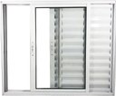 Ver imagem 1 de Janela de Aluminio Veneziana 3 Folhas sem Grade Linha Premium:1,00 X 1,20/branco