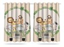 Ver imagem 1 de Cortina Safari Baby Infantil 2,60x1,50 Mod 05