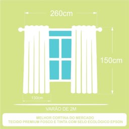 Cortina Safari Baby Infantil 2,60x1,50 Mod 05 - 6