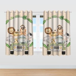 Cortina Safari Baby Infantil 2,60x1,50 Mod 05 - 2