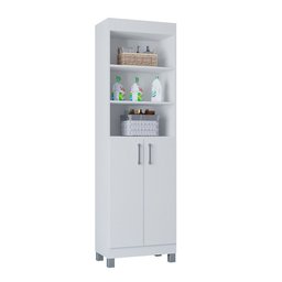 Armário Multiuso Versati C 2 Portas Design Moderno Poquema - 3