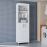 Armário Multiuso Versati C 2 Portas Design Moderno Poquema - 2