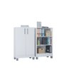 Armário Multiuso Versati C 2 Portas Design Moderno Poquema - 4
