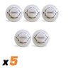 5x Detector Incêndio Fumaça Segurimax Convencional Contato Seco 12/24V 26855 - 1