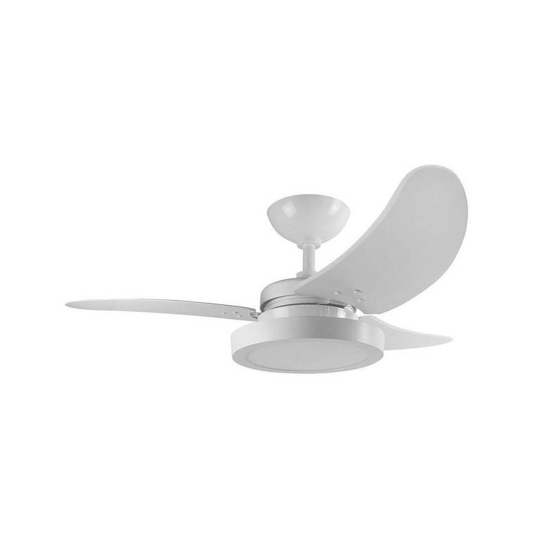 Ventilador de Teto Tron Búzios Max LED Branco 3 Pás Brancas - 220V