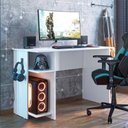 Ver imagem 1 de Mesa Villa Aurora Gamer Branco