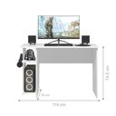 Ver imagem 2 de Mesa Villa Aurora Gamer Branco