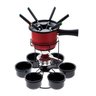 Serviço Fondue Aspen anti-aderente Carrousel Vermelho Forma - 1