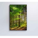 Ver imagem 3 de Quadro Árvore Verde 2 - 40x60 Cm - Vidro Impresso
