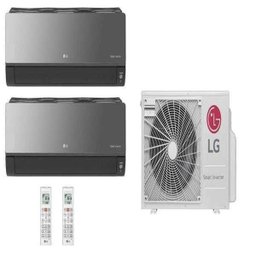 Ar-Condicionado Multi-Split LG Inverter Artcool Smart 18.000 BTUs (2X 9.000) Quente Frio 220V - 1