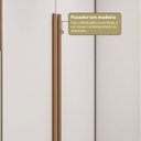 Ver imagem 6 de Guarda Roupa Modulado Roupeiro de Canto L 6 Portas 6 Gavetas 4 Prateleiras Versatille Yescasa