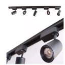 Ver imagem 2 de Trilho Eletrificado 2M + 6 Spot LED 7W 3000K Bivolt Preto