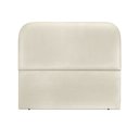 Ver imagem 4 de Cabeceira Estofada Casal Alana 140cm Courino Bege
