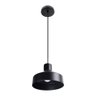 Lustre Pendente Blumenau Liza E27 Bivolt Preto - 3