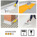 Ver imagem 4 de Manta Líquida Impermeabilizante Sikafill Rápido Branco