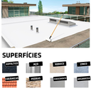 Ver imagem 3 de Manta Líquida Impermeabilizante Sikafill Rápido Branco