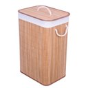 Ver imagem 1 de Cesto de Bambu Retangular Natural Casa Del Grande