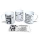 Ver imagem 1 de Caneca de Porcelana Branca Personalizada Hino 9 da Harpa Cristã Marchai Soldados de Cristo