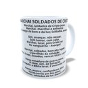 Ver imagem 2 de Caneca de Porcelana Branca Personalizada Hino 9 da Harpa Cristã Marchai Soldados de Cristo