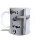 Ver imagem 3 de Caneca de Porcelana Branca Personalizada Hino 9 da Harpa Cristã Marchai Soldados de Cristo