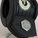 Ver imagem 3 de 6 Presilha Injetada 25mm Trava de Pesos Barra Halter Pump Academia Jfit