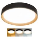 Ver imagem 6 de Luminaria Plafon 3 Tons Led Iluminaçao Sala Quarto Controle Ambiente Residencial Comercial Escritori