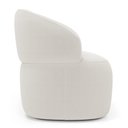 Ver imagem 2 de Sofá Orgânico 02 Lugares Living Glee 140cm Bouclê Off White - Desk Design