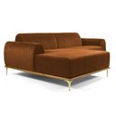 Ver imagem 1 de Sofá 350cm 6 Lugares Com Chaise EsquerdoMolino B-262 Veludo