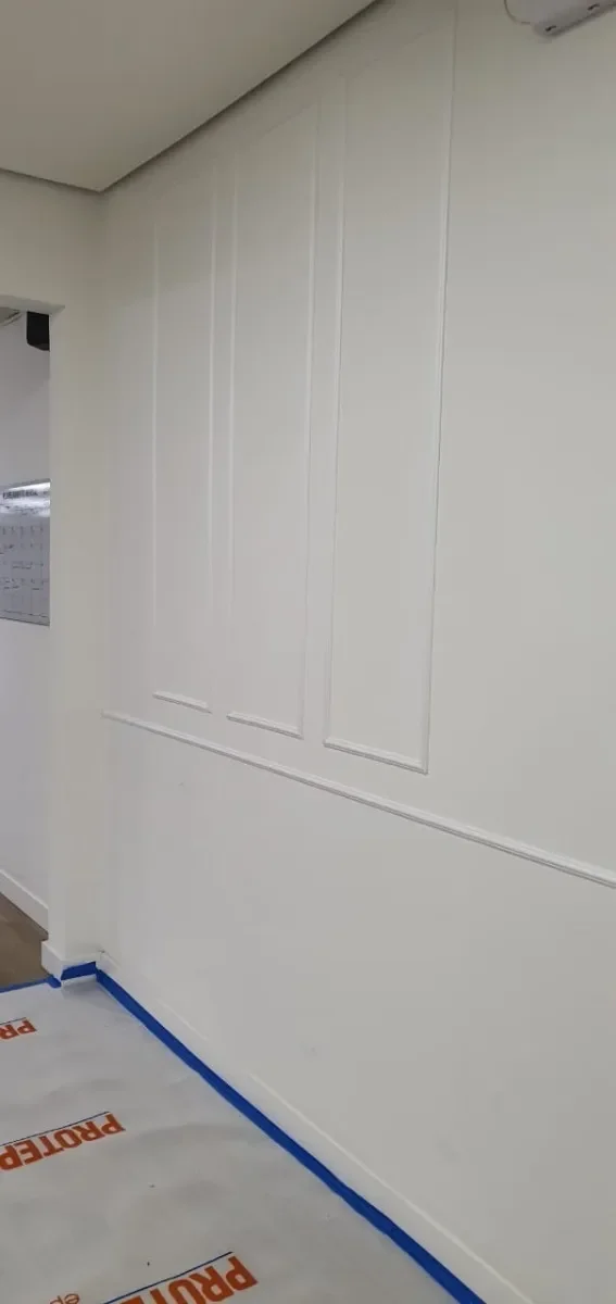 Boiserie Bs20 Friso Poliestireno Quarto Bebê Kit 12 Metros ( barras de um metro) - 6