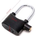 Ver imagem 4 de Cadeado com Alarme Sirene Grande Trava Anti Furto 110db Som Alto Segurança