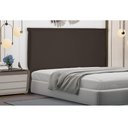 Ver imagem 2 de Cabeceira Garden Para Cama Box King 195 cm Suede Café - D’Rossi