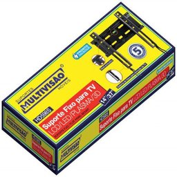 Hd 598 S Suporte Fixo para TV LCD/Led de 10" a 32" - Preto - 4