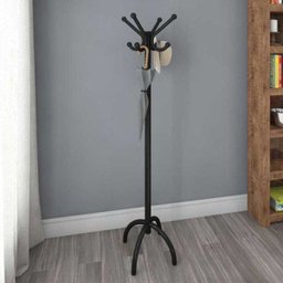 Mancebo A Mancebo multiuso. Suporta até 3kg por gancho - Preto - 1 Mancebo A Mancebo multiuso. Suporta até 3kg por gancho - Preto - 1