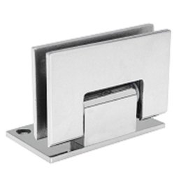 Dobradiça Inox Gv48 90º 1011 para Porta de Vidro e Box - Alvenaria/vidro - 2
