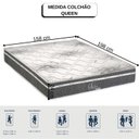 Ver imagem 4 de Colchão Casal Molas 158cm X 24cm TNA Decor